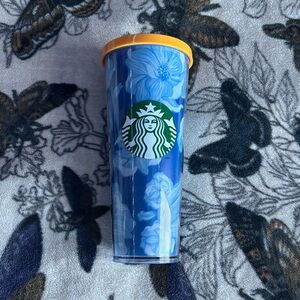 🎃3 for $10🎃 Starbucks Blue Cactus Flower Tumbler Cup